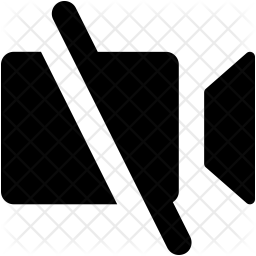 256x256 No Camera Icon Of Glyph Style