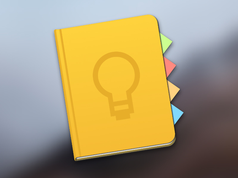 800x600 Google Keep For Mac App Icon