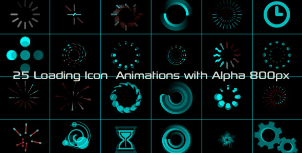 590x300 Loading Icon Animations