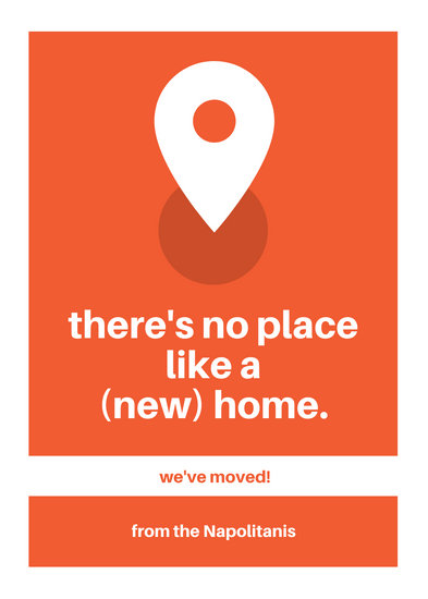 Orange Location Icon Moving House Announcement 393x550 Orange Location Icon Moving House Announcement