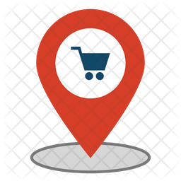 Store Location Icon Of Flat Style 256x256 Store Location Icon Of Flat Style
