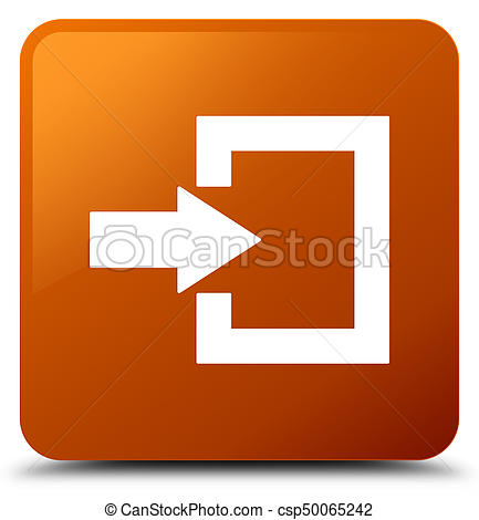 433x470 Logn Brown Square Button Logn Isolated On Brown