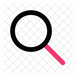256x256 Magnifying Glass Icon Of Line Style