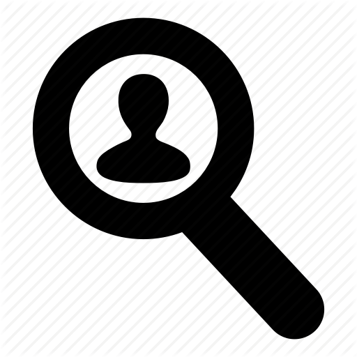 512x512 Avatar, Find, Magnifying Glass, Man, Person, Search, Zoom Icon