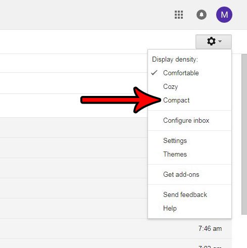 489x491 How To Switch To Compact View In Gmail