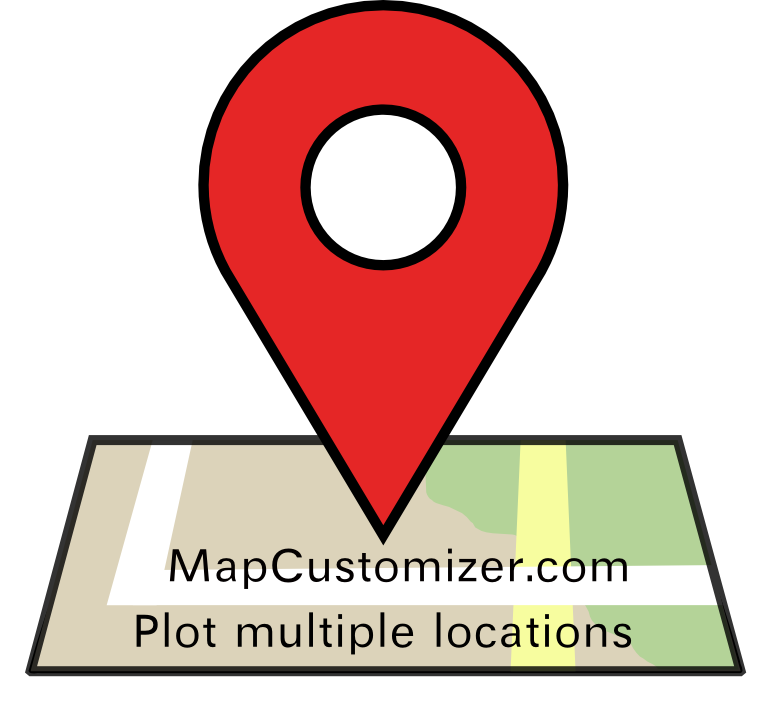 pinpoint locations on googl