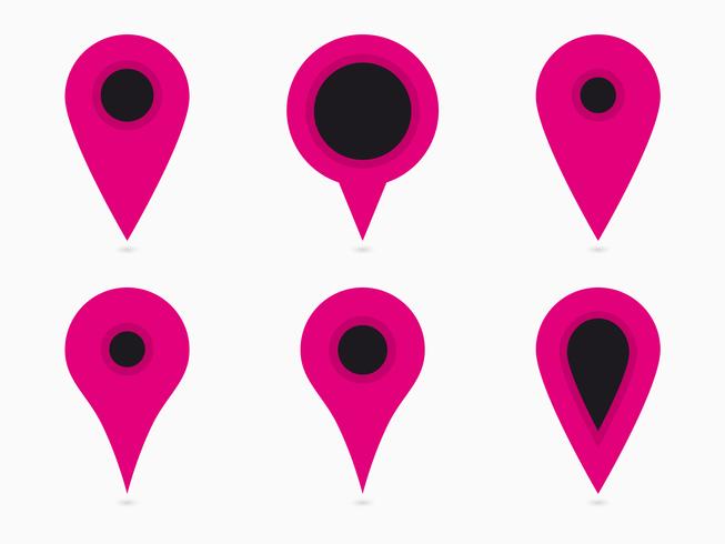 653x490 Location Pointer Symbol Vectors