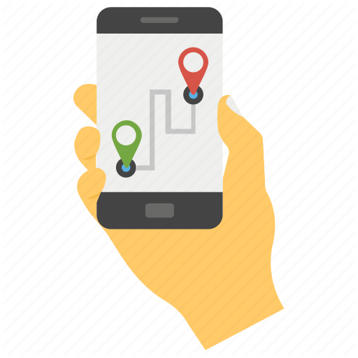 512x512 Google Maps, Map Application, Mobile App, Mobile Maps, Mobile