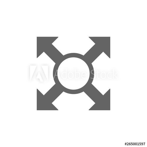 500x500 Direction Arrow Icon Element Of Materia Flat Maps And Travel Icon