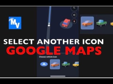 480x360 How To Use A Car Icon Instead Of A Arrow Icon On Google Maps