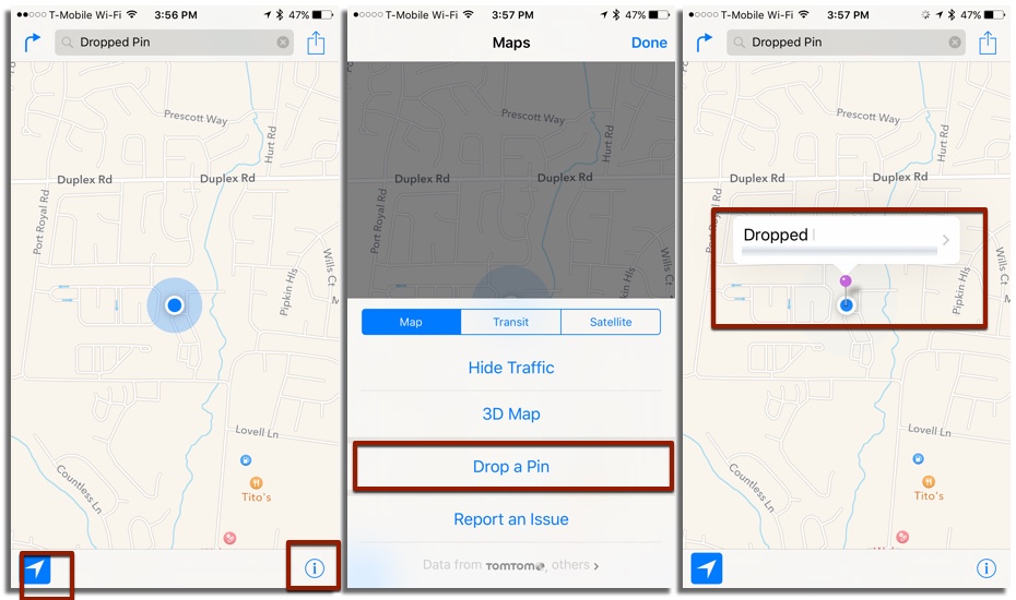 How To Mark Your Current Location In Apple Maps For Ios 930x550 How To Mark Your Current Location In Apple Maps For Ios