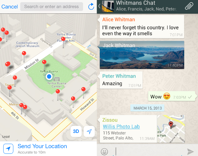 How To Share Location On Whatsapp Ndtv 635x500 How To Share Location On Whatsapp Ndtv
