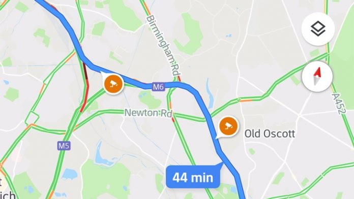 696x392 Google Maps Now Warns Drivers With Speed Trap Icons