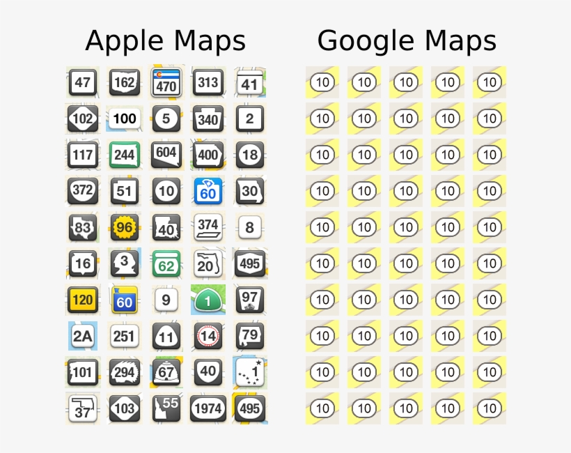 Google Maps Icon Legend at Vectorified.com | Collection of Google Maps