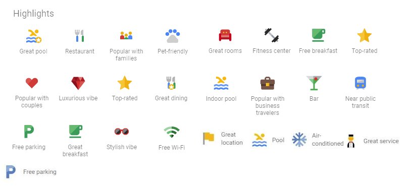 Google Maps Highlight Icons Glossary 822x381 Google Maps Highlight Icons Glossary