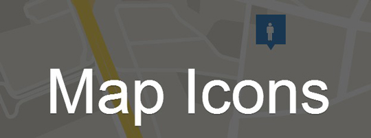 Map Icons Icon Font For Google Maps Api And Google Places 540x201 Map Icons Icon Font For Google Maps Api And Google Places