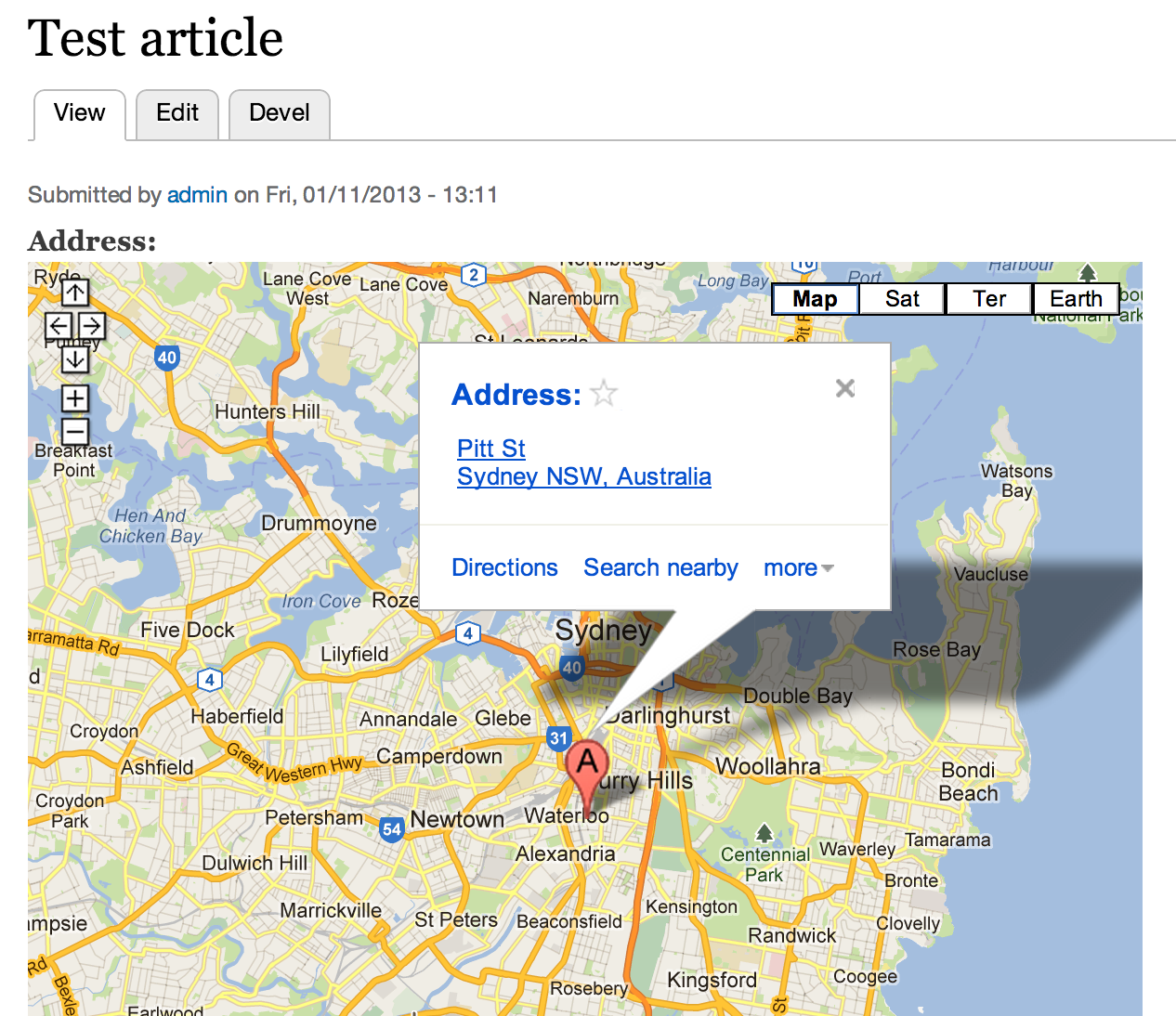 Using Simple Google Maps Module In Drupal 1266x1094 Using Simple Google Maps Module In Drupal
