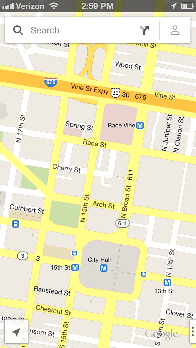 Daring Fireball Google Maps For Iphone 640x1136 Daring Fireball Google Maps For Iphone