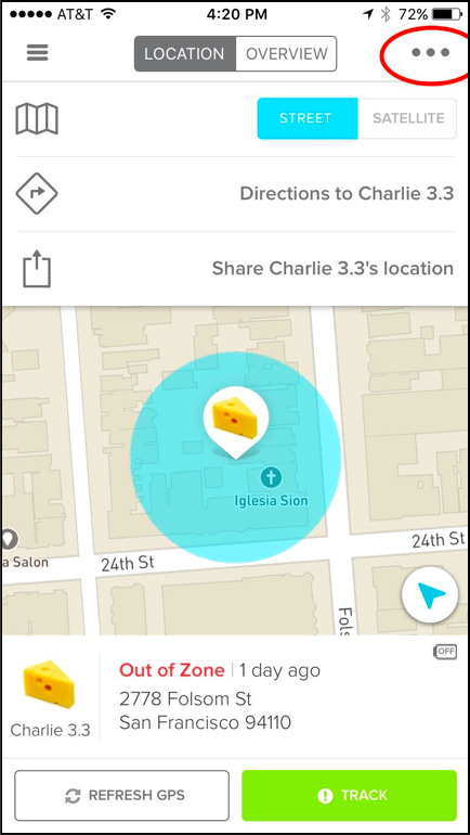 434x770 How Do I Get Directions To My Pet's Location Whistle Support