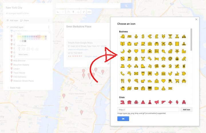 720x467 How To Create A Custom Travel Map With Google Maps {new Google My