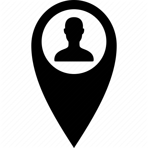 512x512 Customer, Location, Map, Marker, Person, Pickup, User Icon