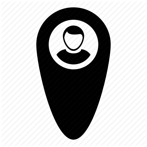 512x512 Gps, Location, Map, Marker, Person, Pin, User Icon