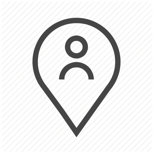 512x512 Location, Man, Map, Navigation, Person, Pin, User Icon