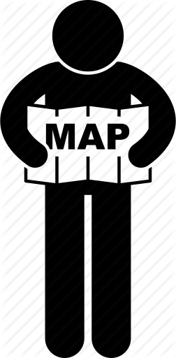 252x512 Check, Checking, Man, Map, People, Person, Reading Icon