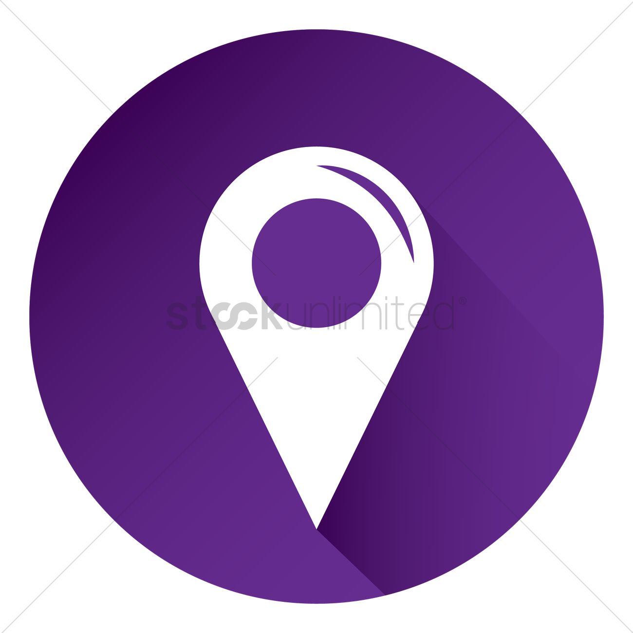1300x1300 Location Marker Icon Vector Image
