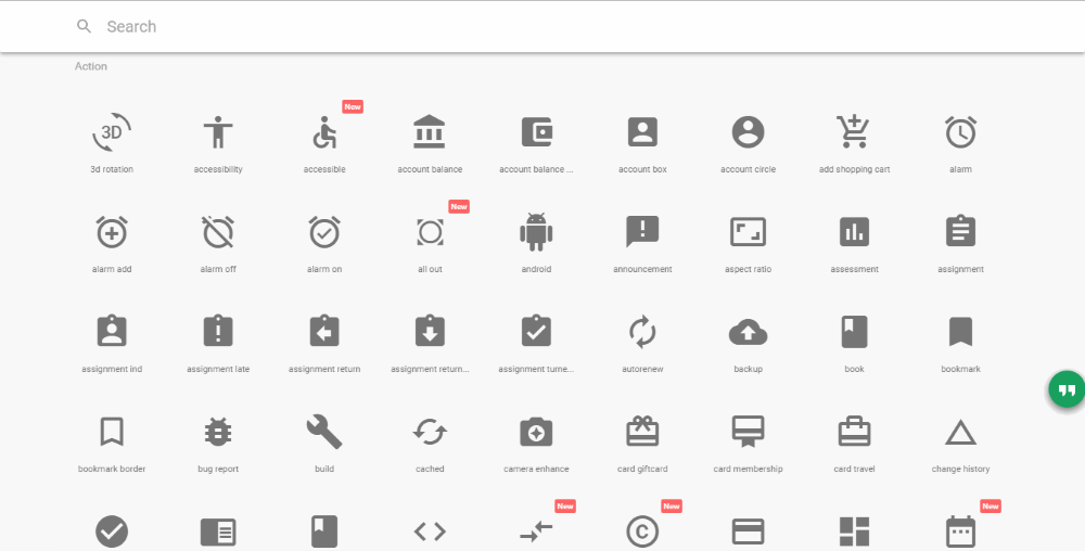 Google Material Design Icon Font At Vectorified.com | Collection Of ...