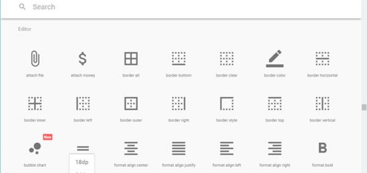 Google Material Design Icon Font At Vectorified.com | Collection Of ...