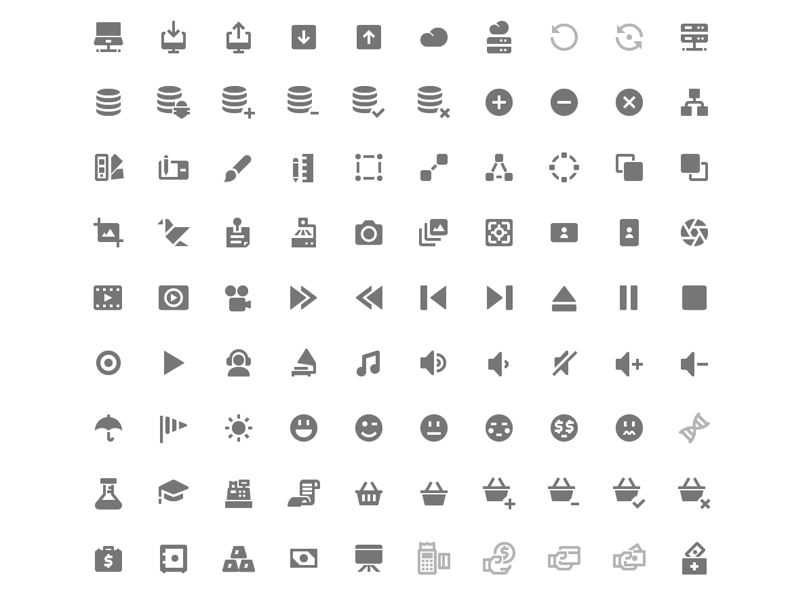 Google Material Design Icon Font At Vectorified.com | Collection Of ...