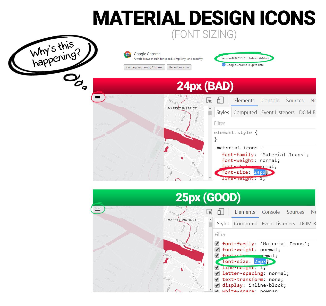 Material Design Icons Google's Recommended Font Sizes Look Bad 1342x1260 Material Design Icons Google's Recommended Font Sizes Look Bad