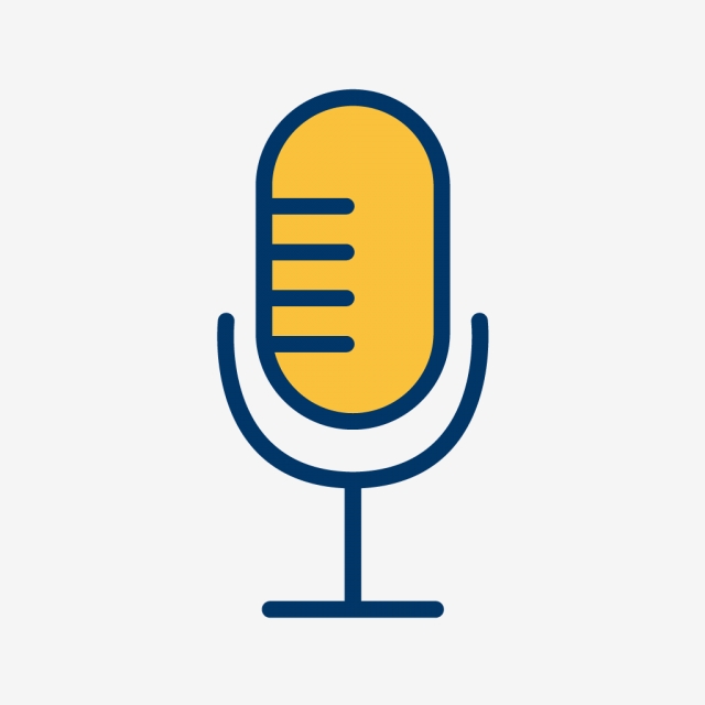640x640 Vector Microphone Icon, Mic Icon, Microphone Icon, Recording Icon