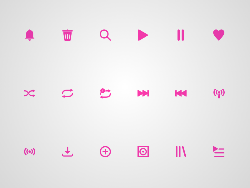Google Music Icon