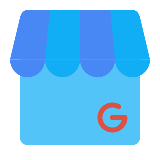 512x512 Google, My, Business, Shop, Store, Suit, Service, Marketplace Icon