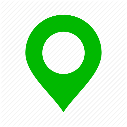 512x512 Direction, Gps, Green, Location, Map, Marker, Navigation Icon