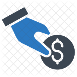 256x256 Pay Icon Of Glyph Style
