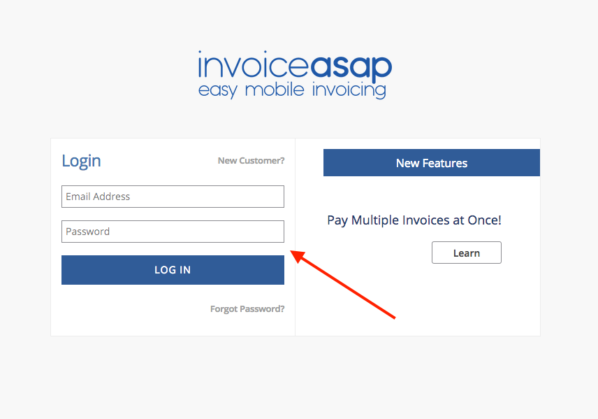 856x599 Web Dashboard Paying A Single Invoice From Pay Icon On Invoices