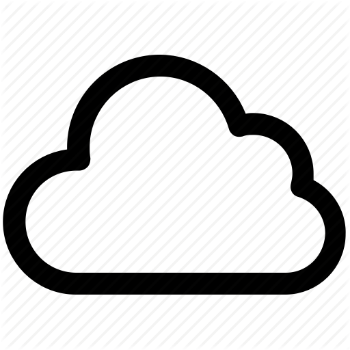 512x512 Clouds, Modern Clouds, Puffy Clouds, Sky Clouds Icon