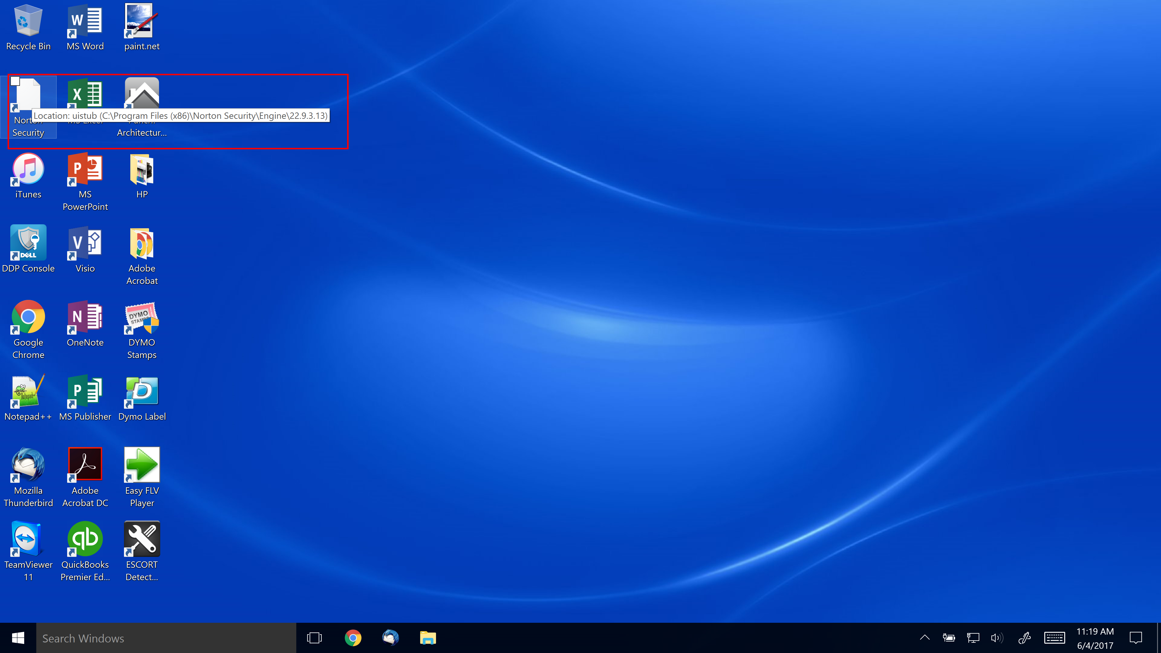 3840x2160 Loss Of Desktop Icon After Updates Norton Community