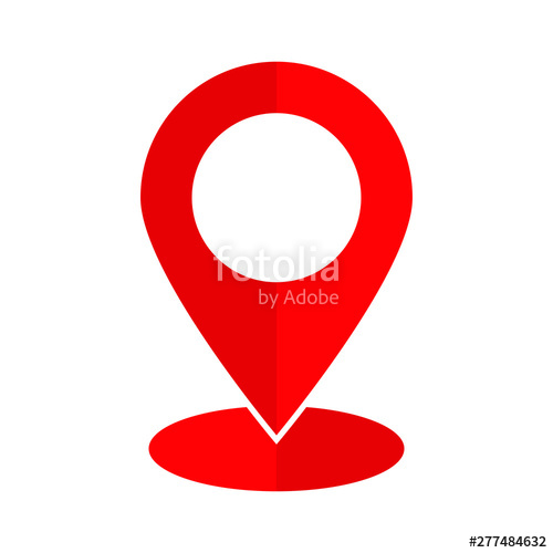 500x500 Red Maps Pin Location Map Icon Location Pin Pn Vector