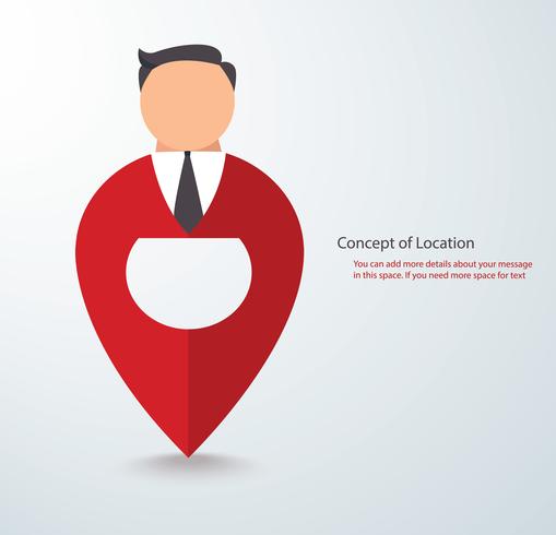 509x490 Cartoon Character Icon Of People On Pn Location Symbol Logo