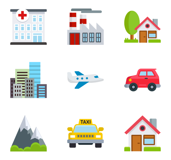 Places Icon Packs 600x564 Places Icon Packs