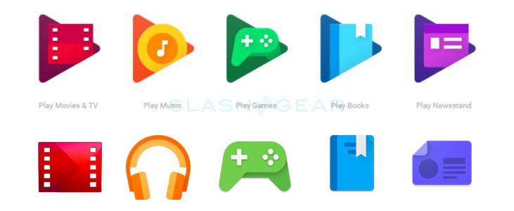 731x300 Google Play Family Icons Updated With Consistent Designs