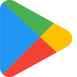 256x256 Google Play Logo Icon Of Flat Style