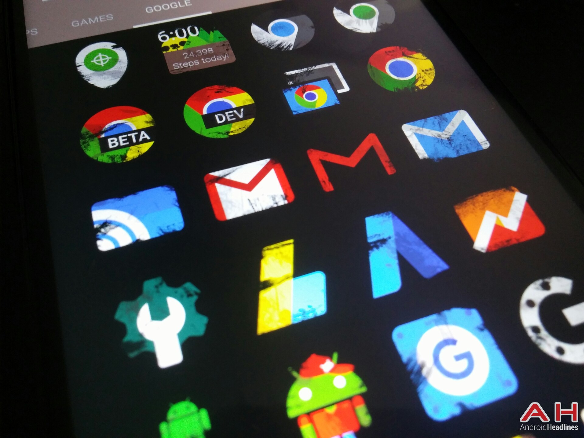 1920x1440 Ruggon Icon Pack Brings Dirt Effects To Your Icons Android Headlines
