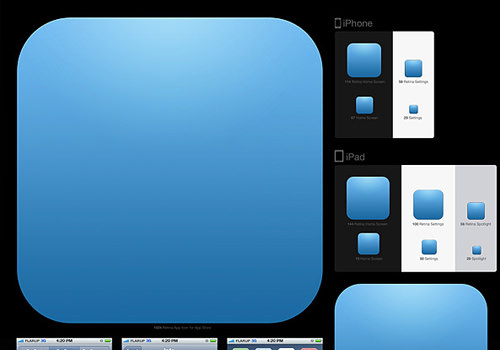 Google Play Icon Template