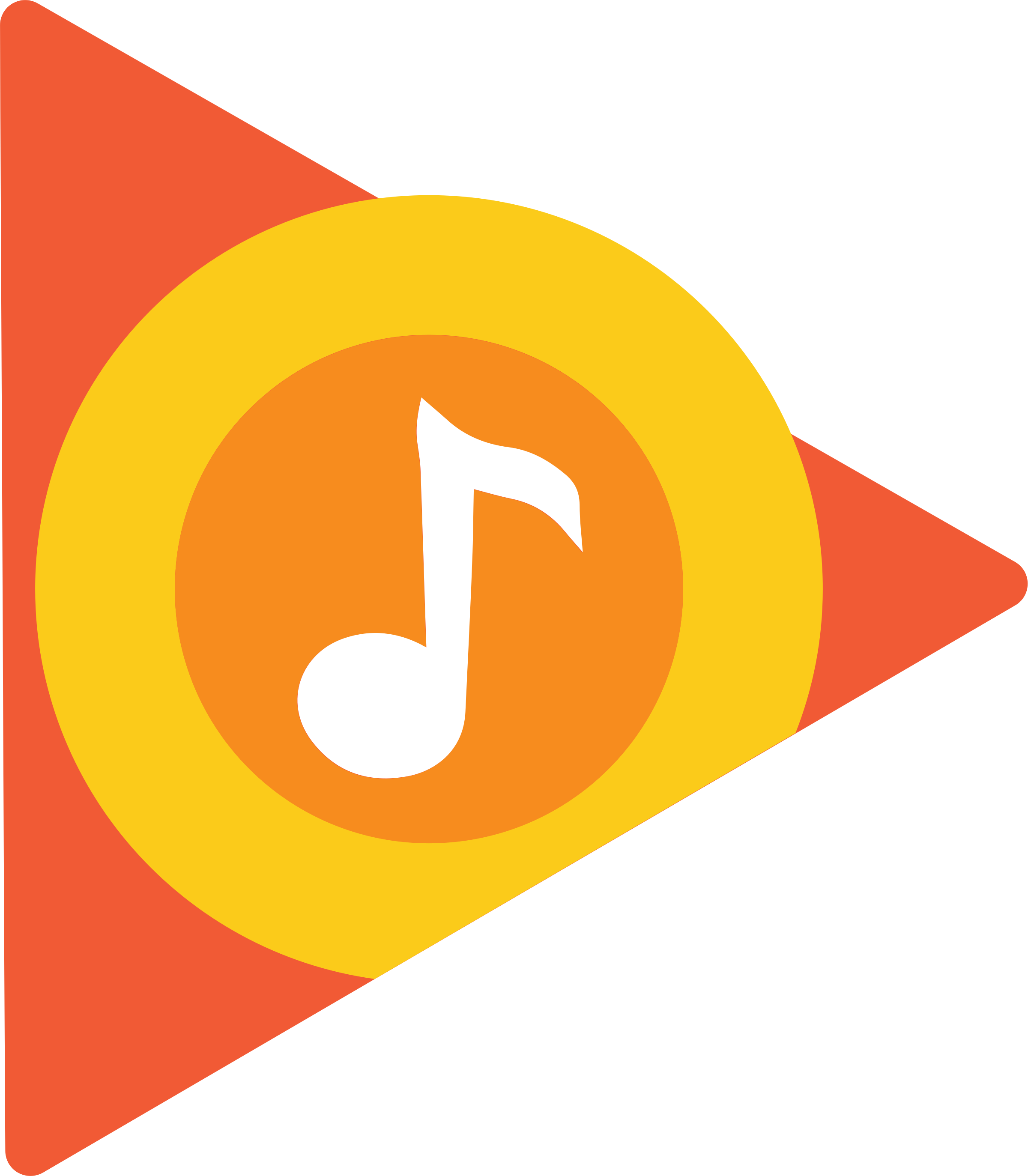 2400x2746 Hd Google Play Music Logo Png Transparent