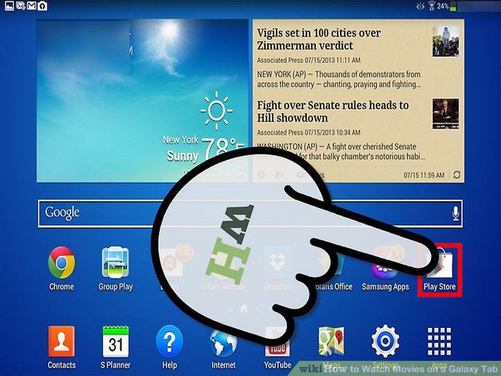 728x546 How To Watch Movies On A Galaxy Tab Steps
